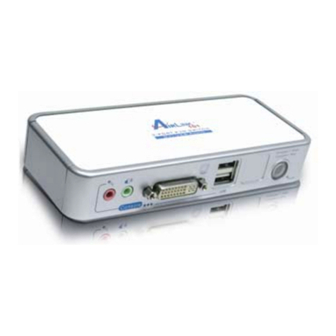Airlink101 AKVM-2UDA Quick installation guide Airlink101 AKVM-2UDA Quick installation guide
