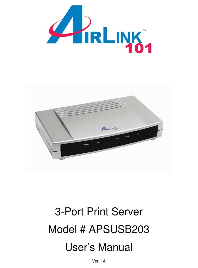 Airlink101 APSUSB203 user manual