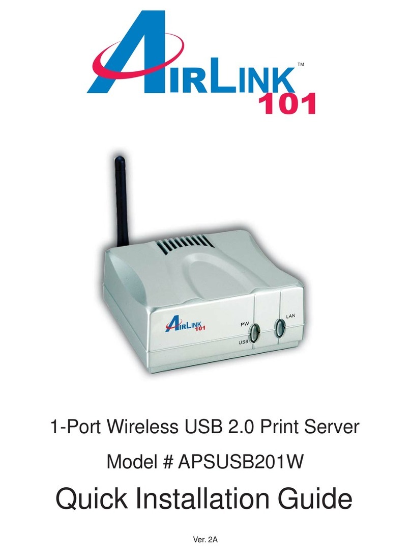 Airlink101 APSUSB201W Quick installation guide