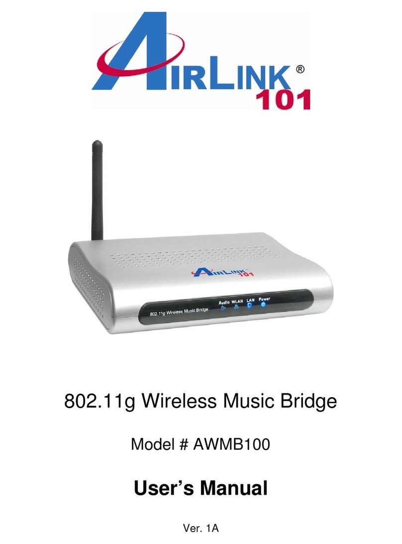 Airlink101 AWMB100 user manual