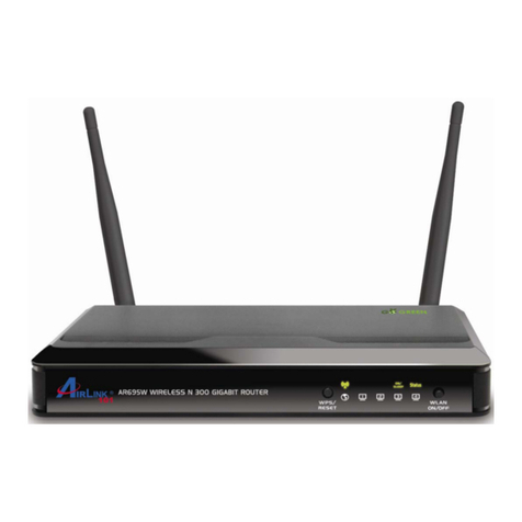 Airlink101 AR695W User manual Airlink101 AR695W User manual