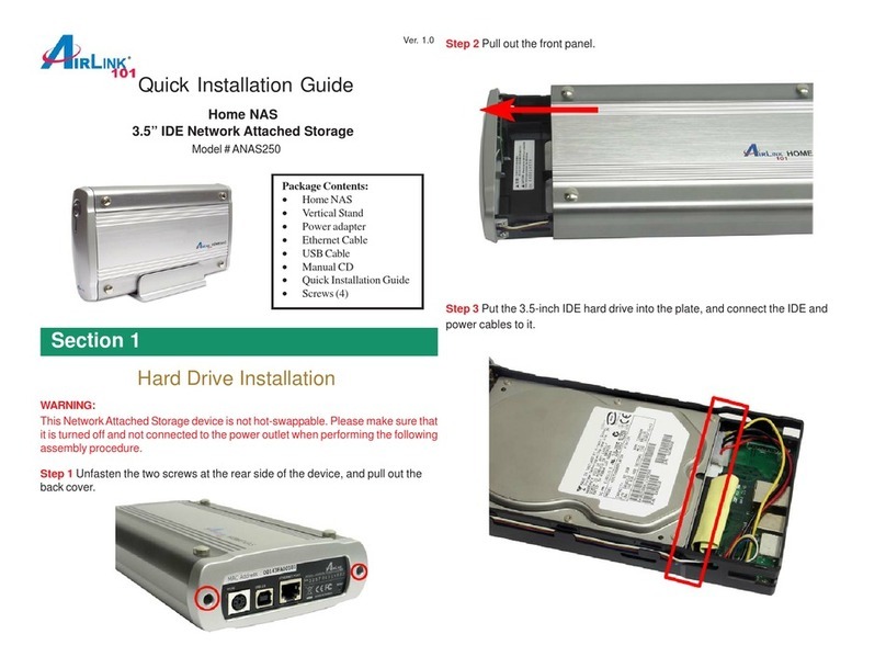 Airlink101 ANAS250 Quick installation guide