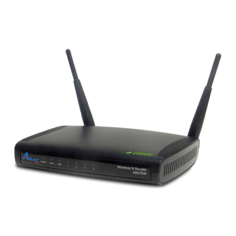 Airlink101 AR675W User manual Airlink101 AR675W User manual