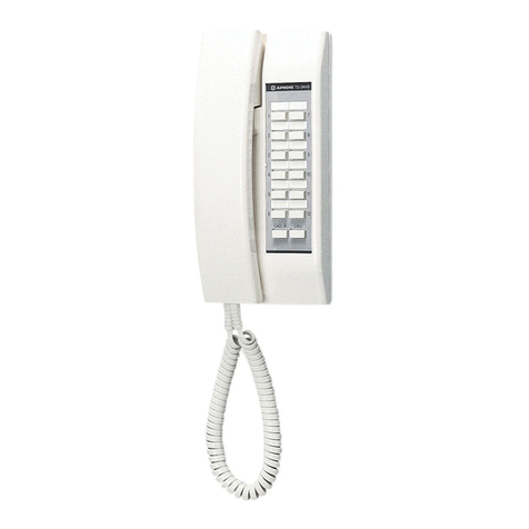 Aiphone TD-24H/B User manual