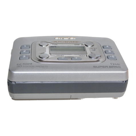 Aiwa HS-TX481 User manual