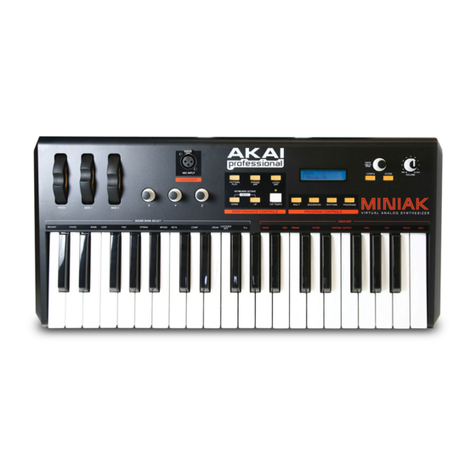 Akai MINIAK User manual
