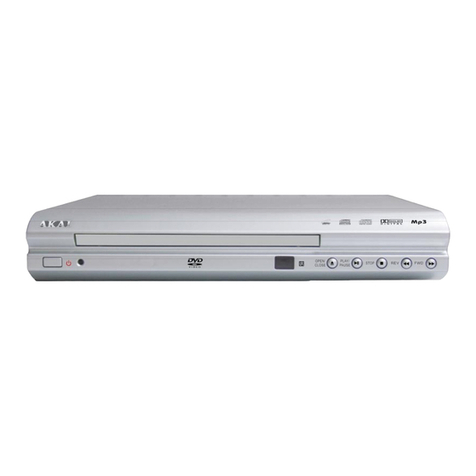 Akai DVDP215 User manual