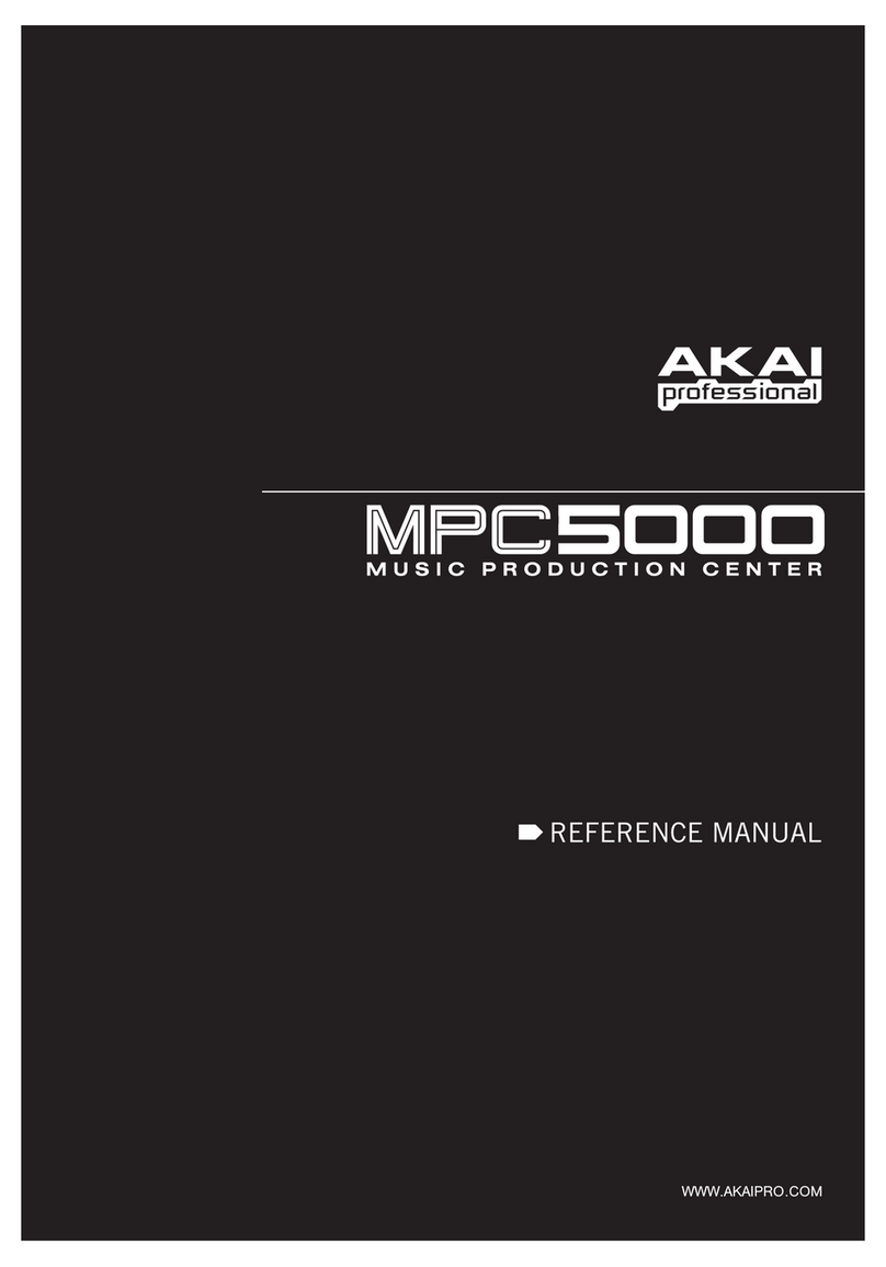 Akai MPC 5000 User manual
