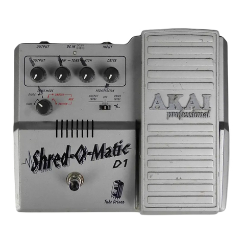 Akai Shred-O-Matic D1 user guide