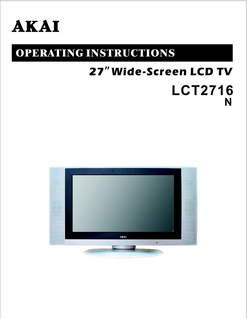 Akai LCT2716 User manual