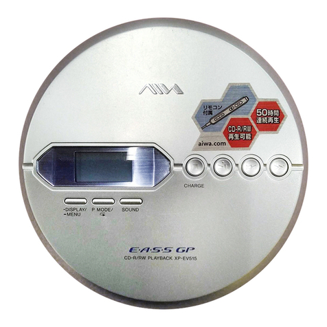 Aiwa XP-EV515 operating instructions