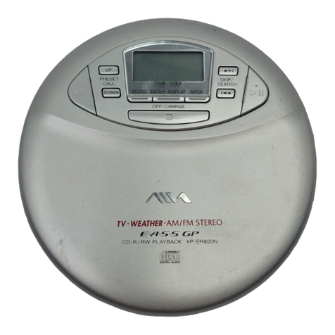 Aiwa XP-ER800N User manual