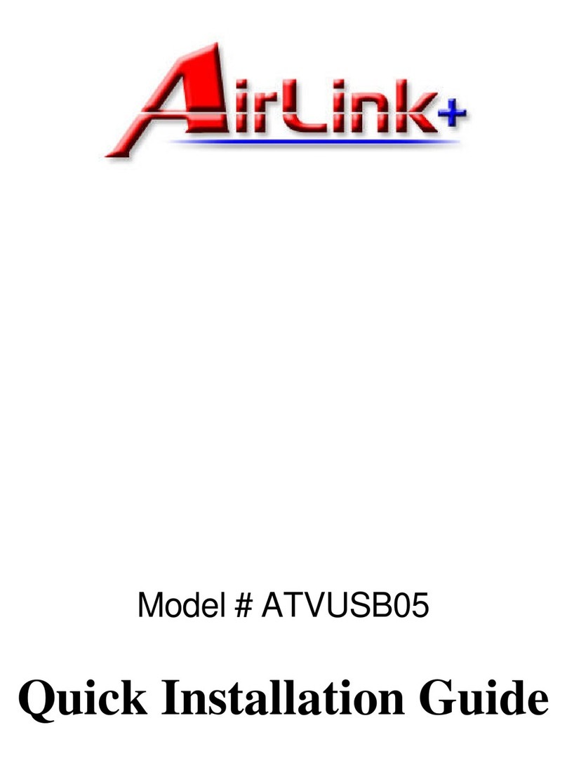 Airlinkplus ATVUSB05 User manual