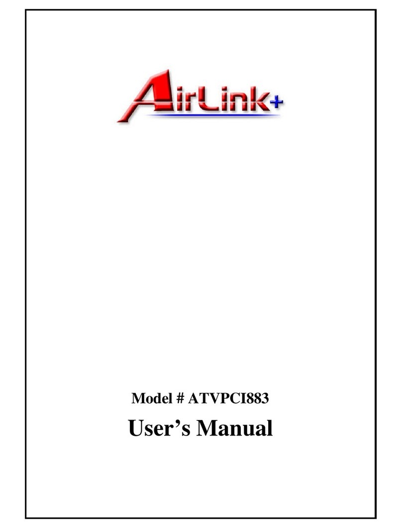 Airlinkplus ATVPCI883 user manual Airlinkplus ATVPCI883 user manual