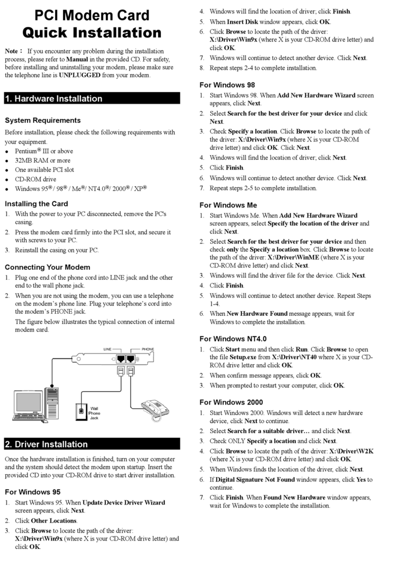 Airlinkplus AML001 Quick installation guide