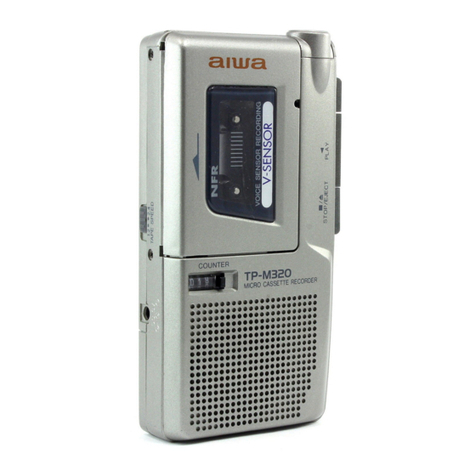 Aiwa TP-M320 User manual