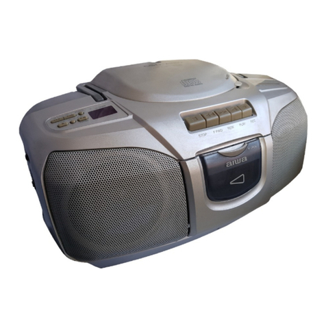 Aiwa CSD-A120 operating instructions