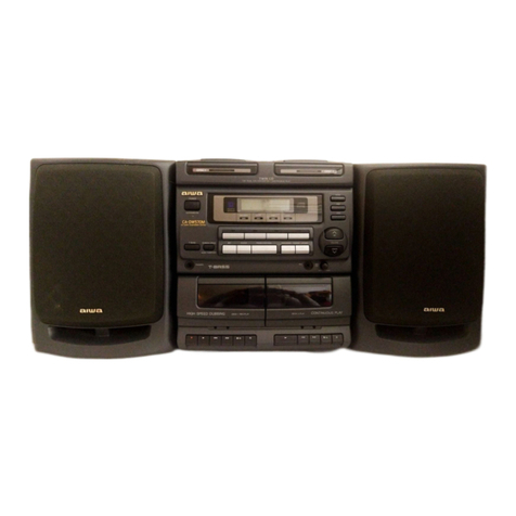 Aiwa CA-DW570 operating instructions