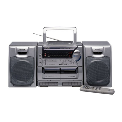Aiwa CA-DW248 User manual