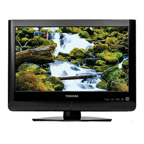 Toshiba 15LV505 - 15.6" LCD TV User manual