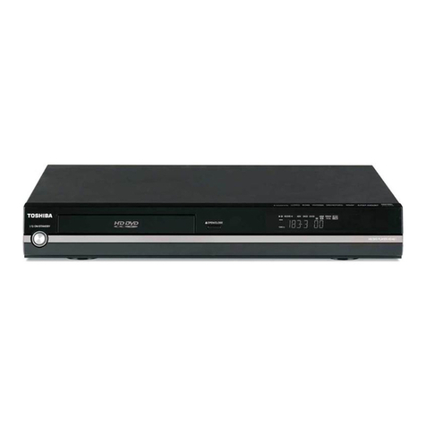 Toshiba HDA20 - HD DVD Player User manual