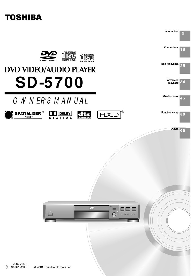 Toshiba SD-5700N User manual