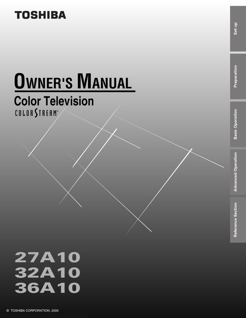 Toshiba 27A10 User manual