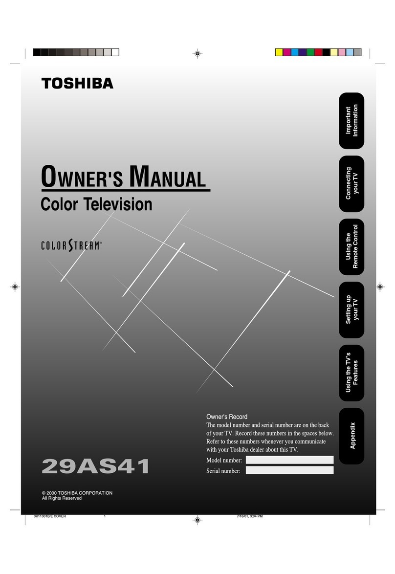 Toshiba 29AS41 User manual