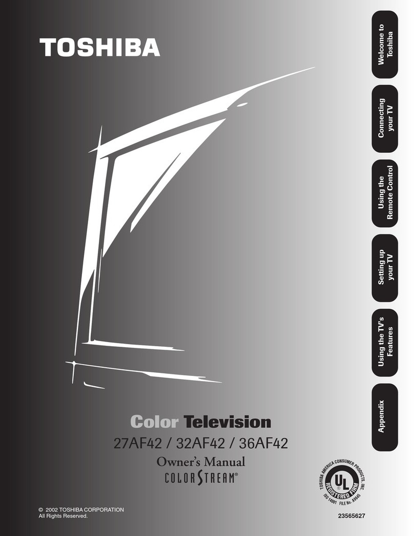 Toshiba 27AF42 User manual