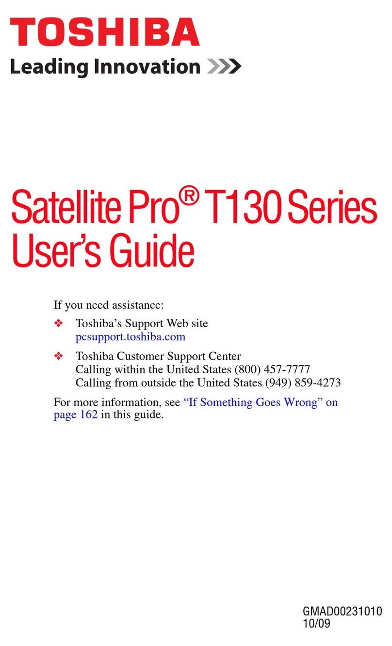 Toshiba T130-EZ1301 user guide