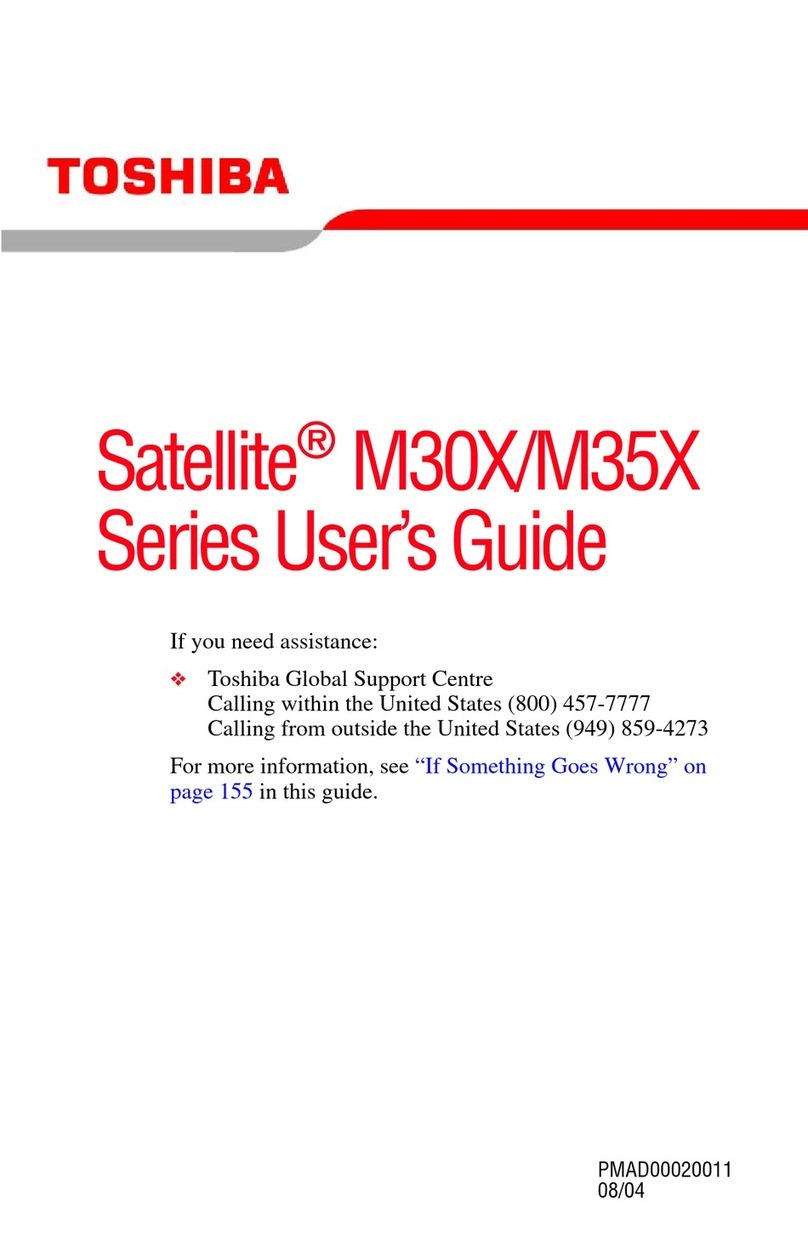 Toshiba M30X-S171ST user guide