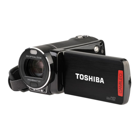 Toshiba PA3974U-1C0K Camileo X400 User manual