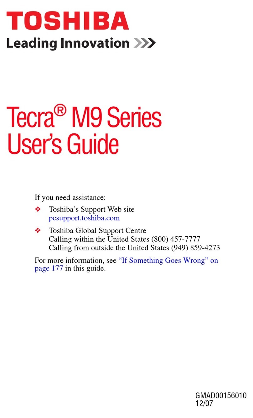 Toshiba M9-S5516X user guide