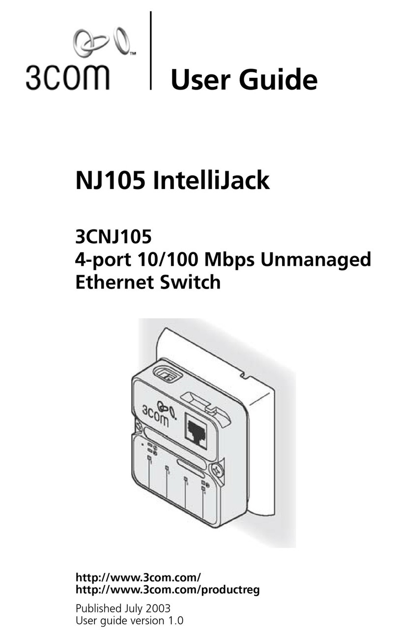 3Com IntelliJack NJ105 User manual