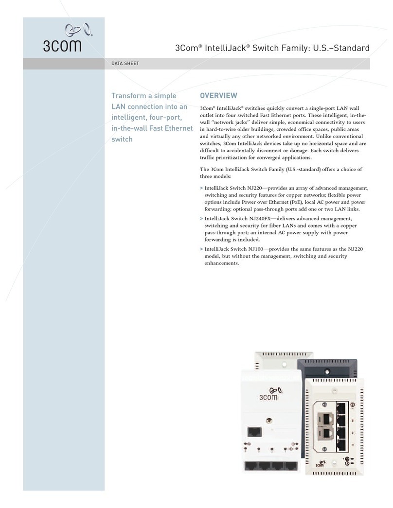3Com 3CNJ220-CRM User manual