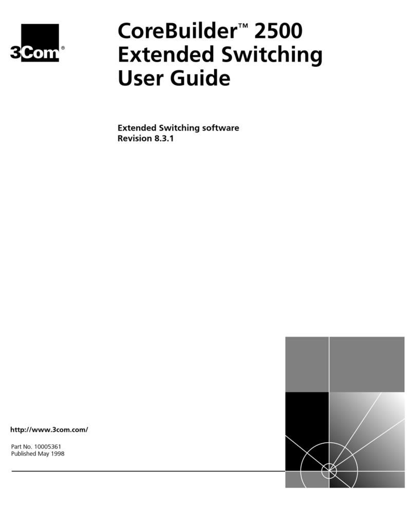3Com CoreBuilder 2500 User manual