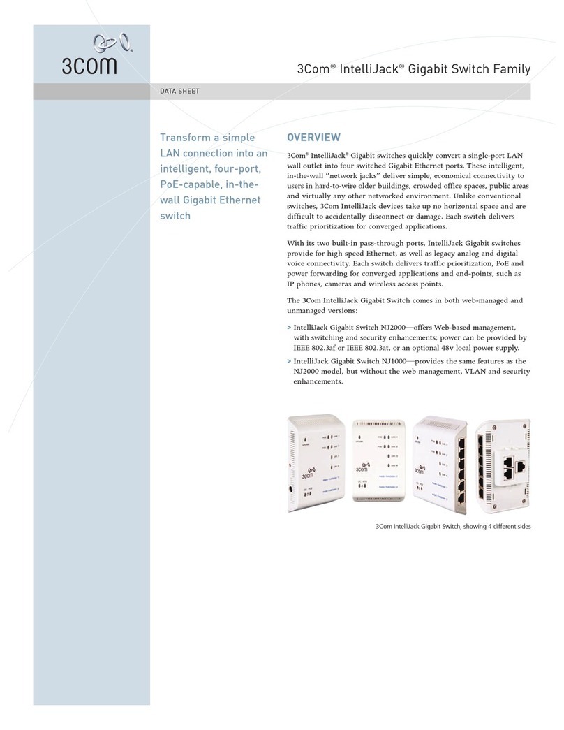 3Com IntelliJack NJ1000 User manual