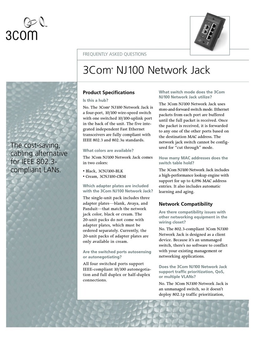 3Com IntelliJack NJ100 Frequently asked questions