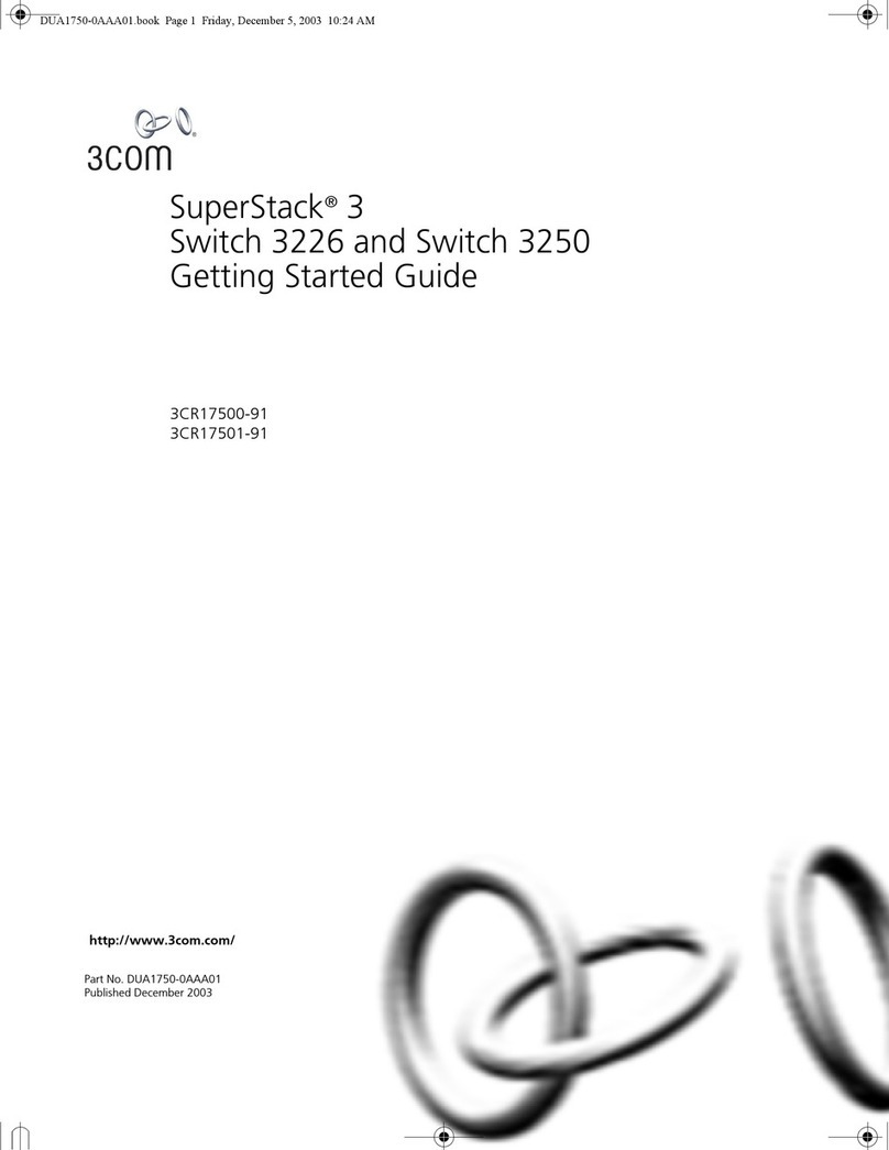 3Com SUPERSTACK 3 3226 Getting started guide