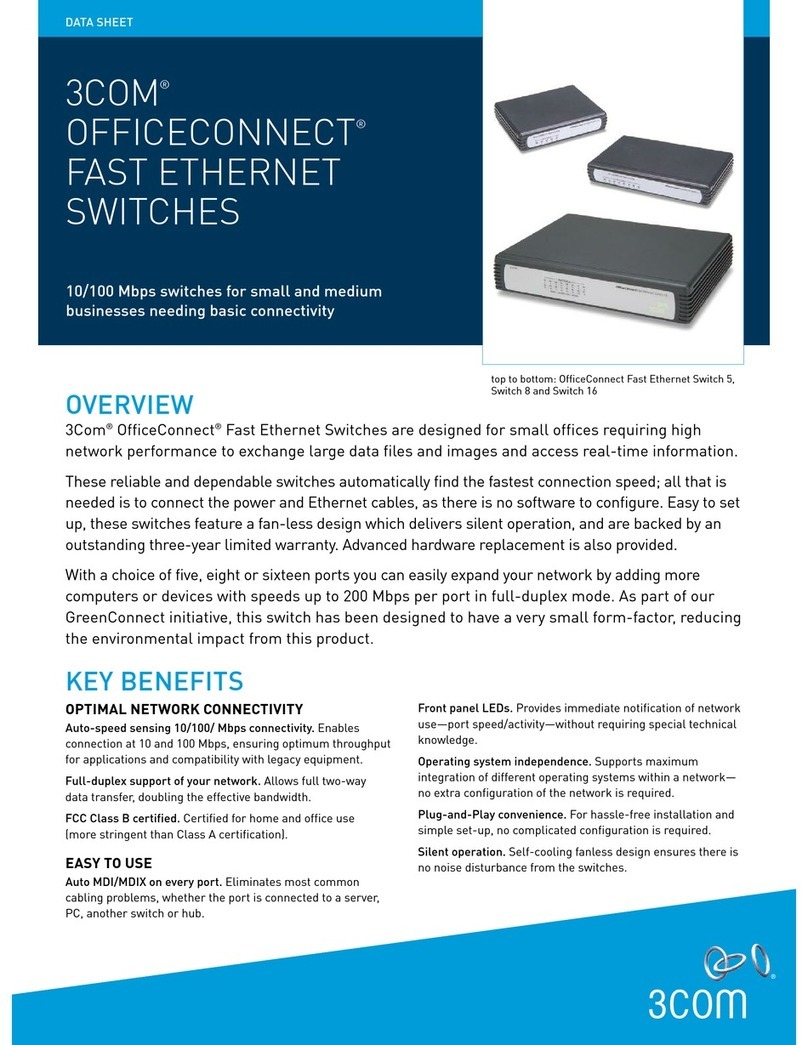 3Com OfficeConnect 3C16790C Specifications