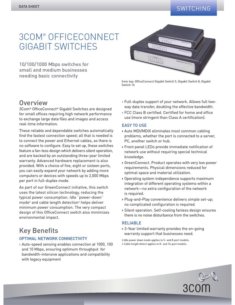 3Com OfficeConnect 3C1670500C User manual