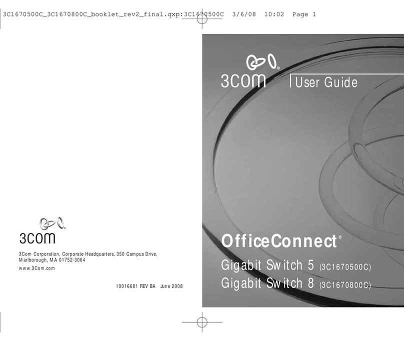3Com OfficeConnect 3C1670500C user guide