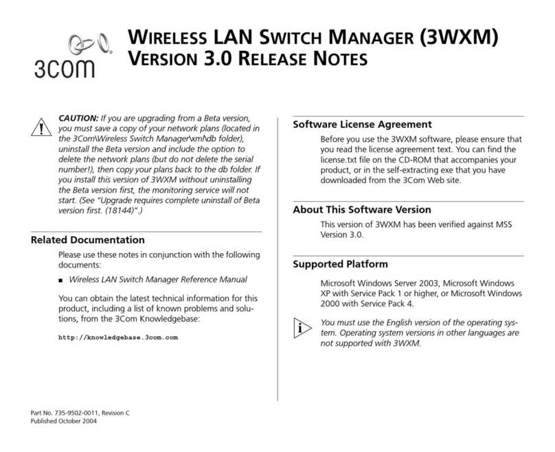 3Com 3CWXMUPA Instruction Manual
