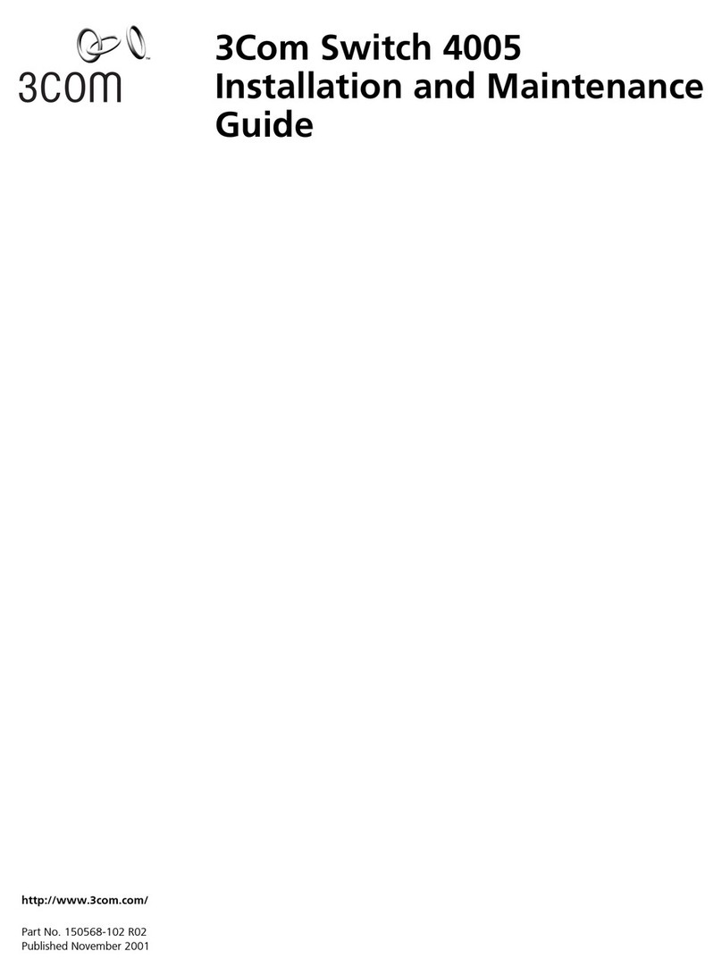 3Com 4005 Product manual