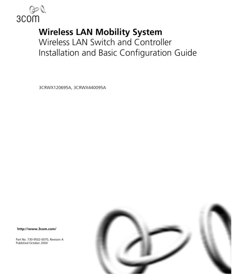 3Com 3CRWX120695A User manual