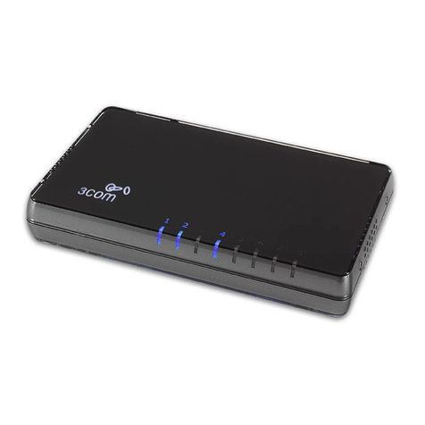 3Com Gigabit Switch 8 User manual