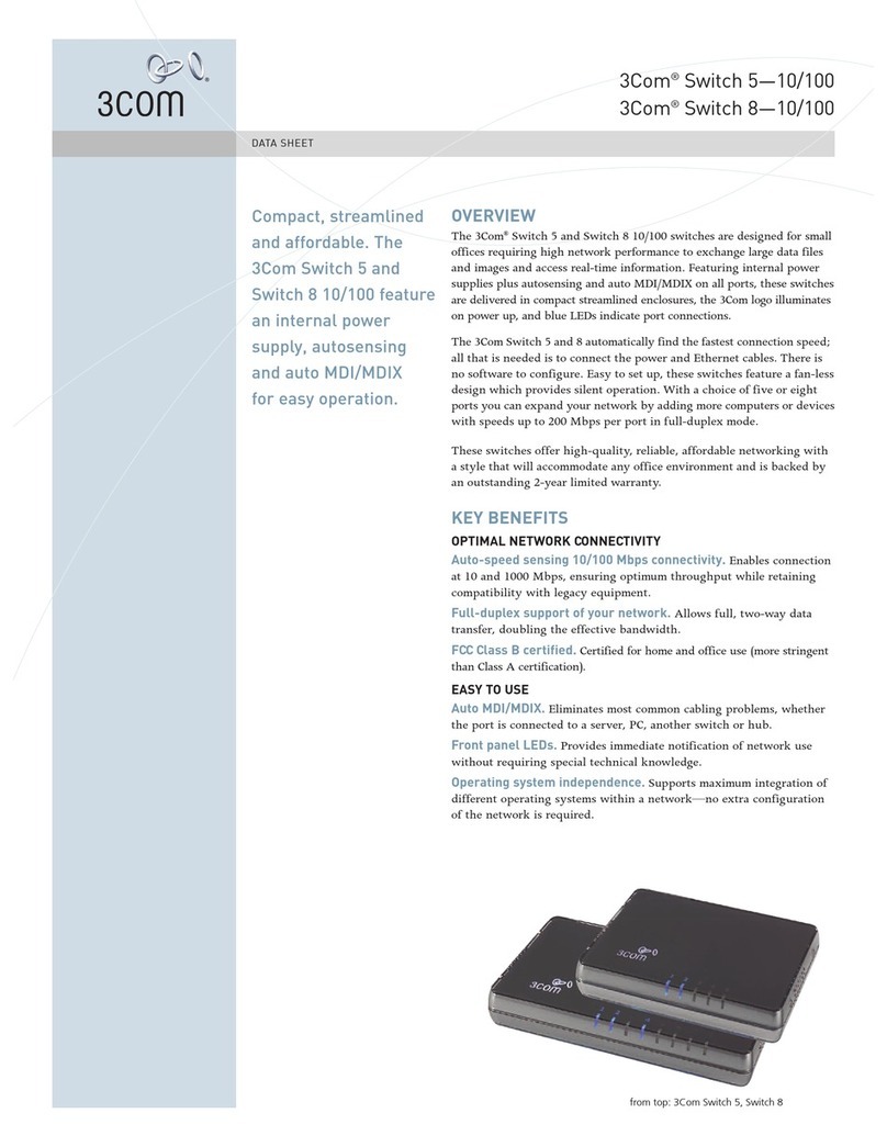 3Com 3CFSU05 datasheet