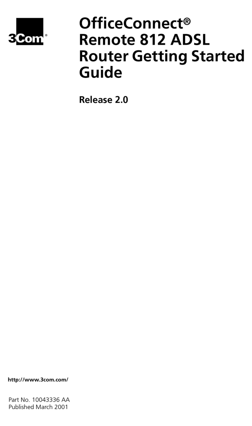 3Com OfficeConnect 3CR414492 User manual