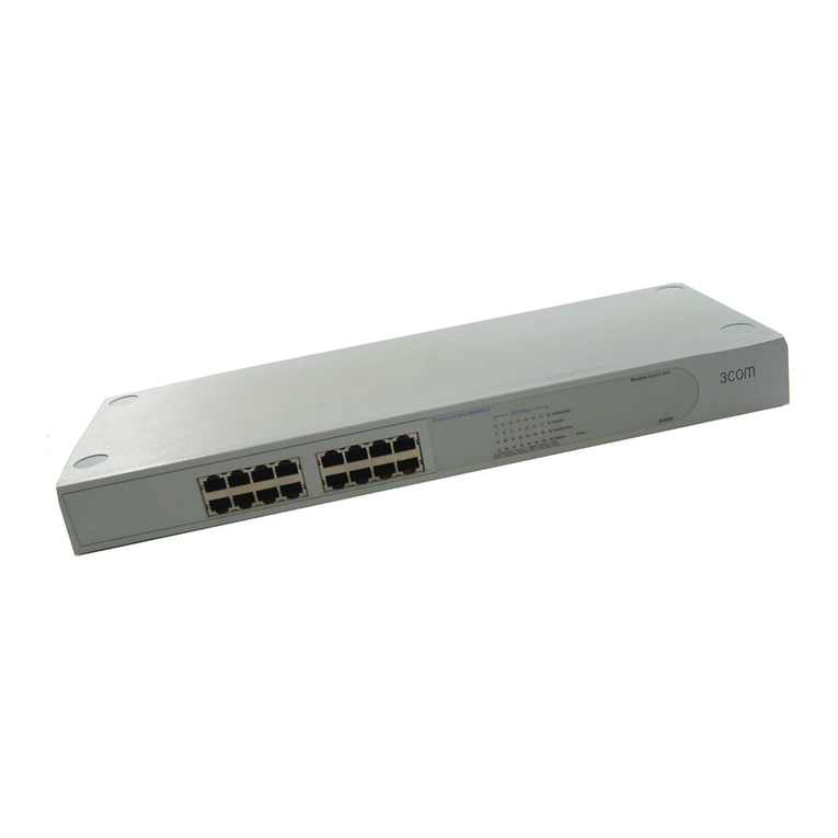 3Com Baseline 2016 User manual