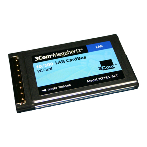 3Com 3CCFE575CT User manual